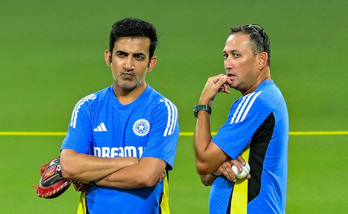 File photo of Gautam Gambhir and Ajit Agarkar