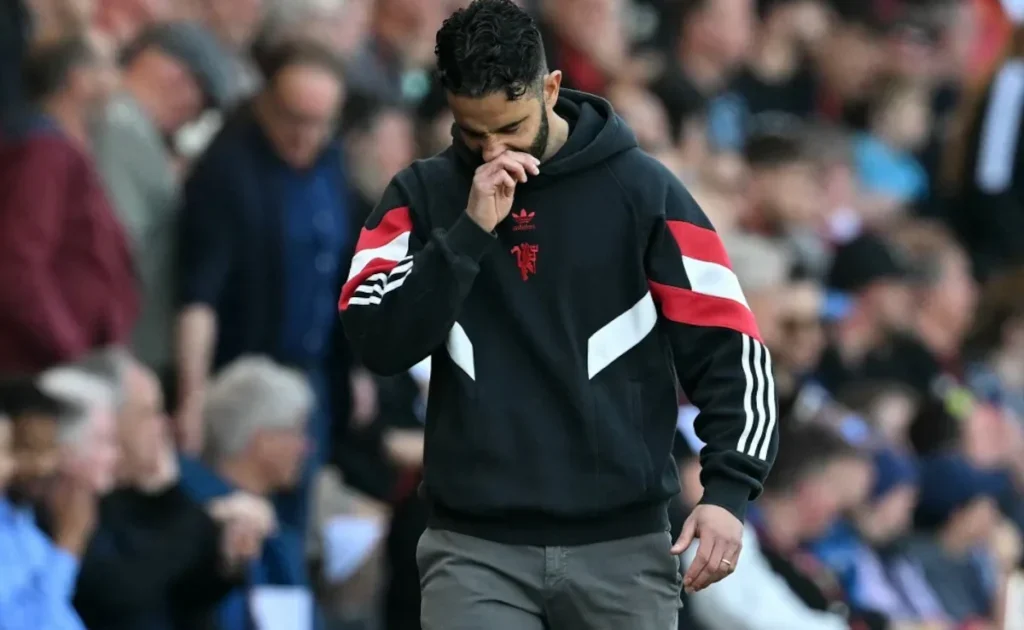 Manchester United manager Ruben Amorim