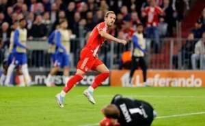 Harry Kane in action