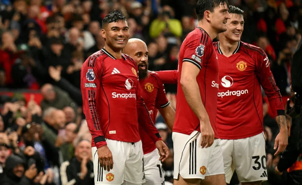 Team Manchester United in action