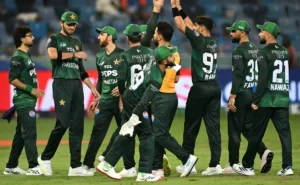 Team Pakistan in action