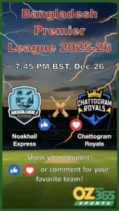 BPL 2025-26 Express vs Royals