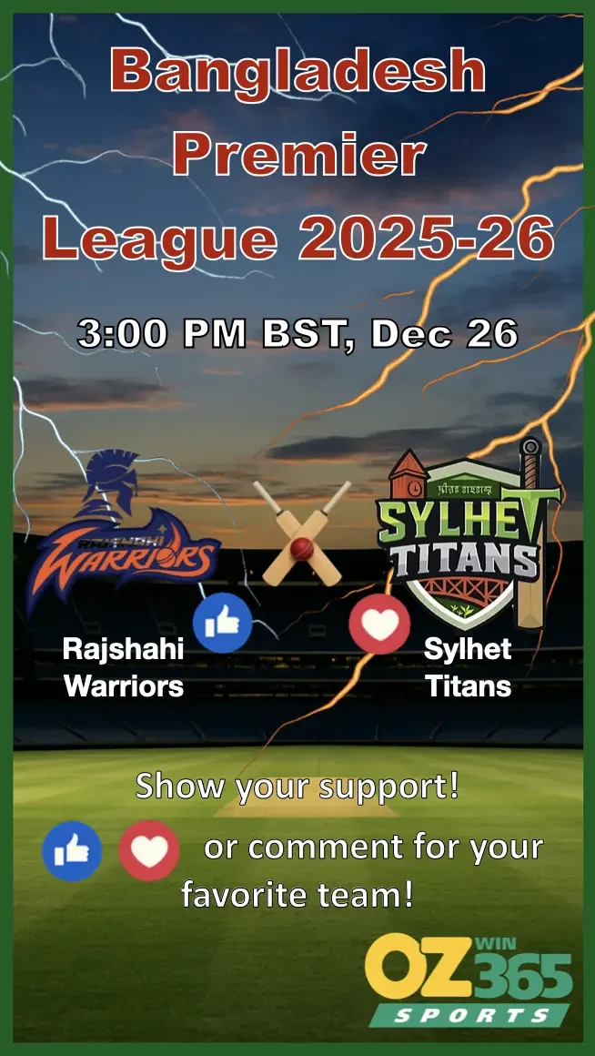 BPL 2025-26 warriors vs titans