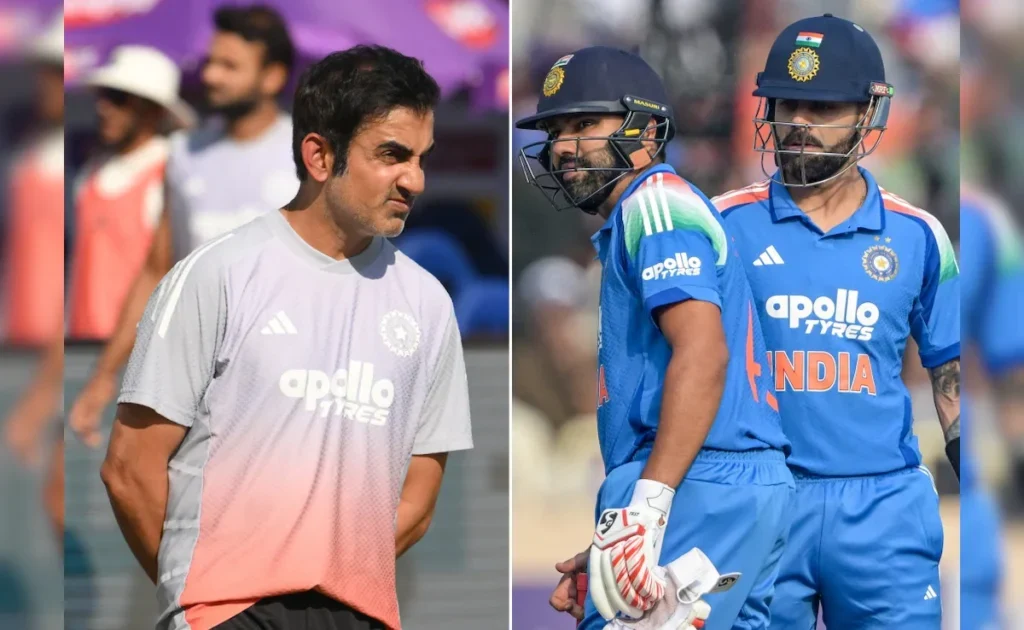Gautam Gambhir's relationship with Virat Kohli and Rohit Sharma has turned cold